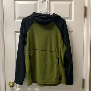 Green and black Microgrid Melanzana, Women’s L